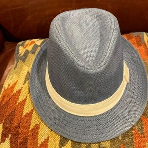 Straw fedora